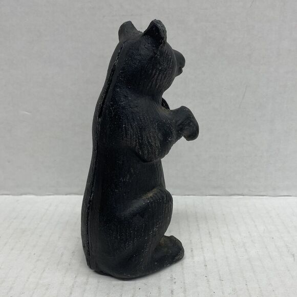 Antique Coin Bank A.C. Williams Cast Iron Begging Standing Black Bear - Picture 6 of 12